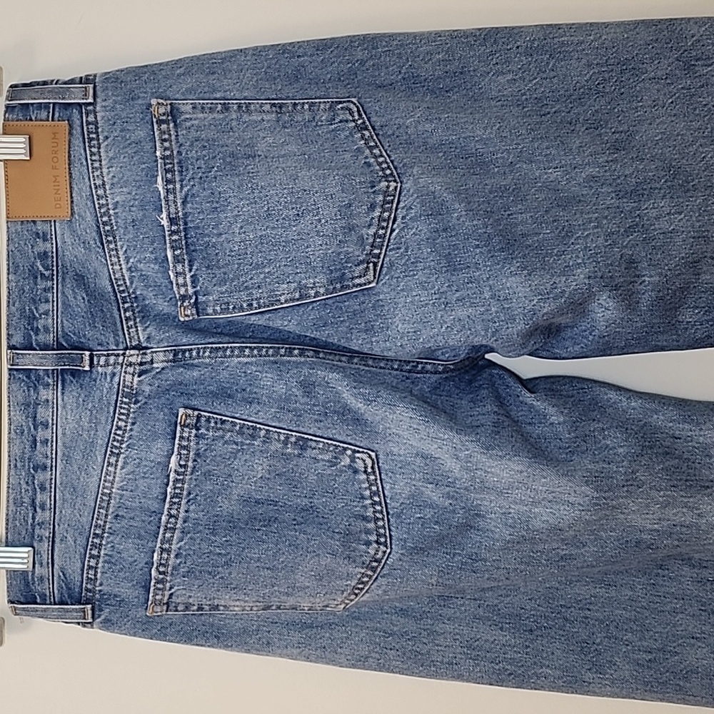 Aritzia 100% Cotton Denim Forum The '90S Iggy Lo-Rise Baggy Jeans Size 27 - Picture 10 of 16